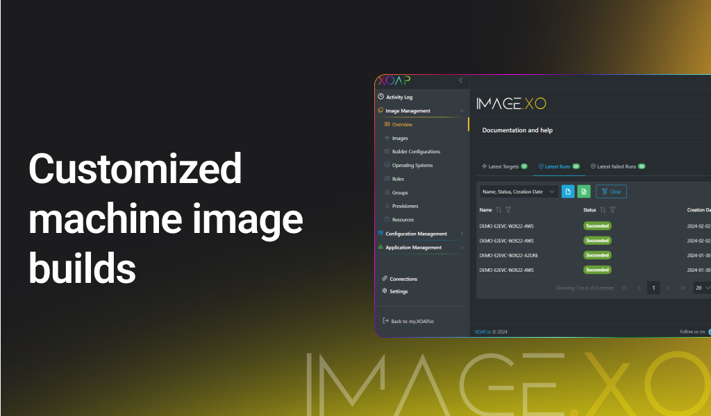 Customized Image Builds And Management With Image.xo 