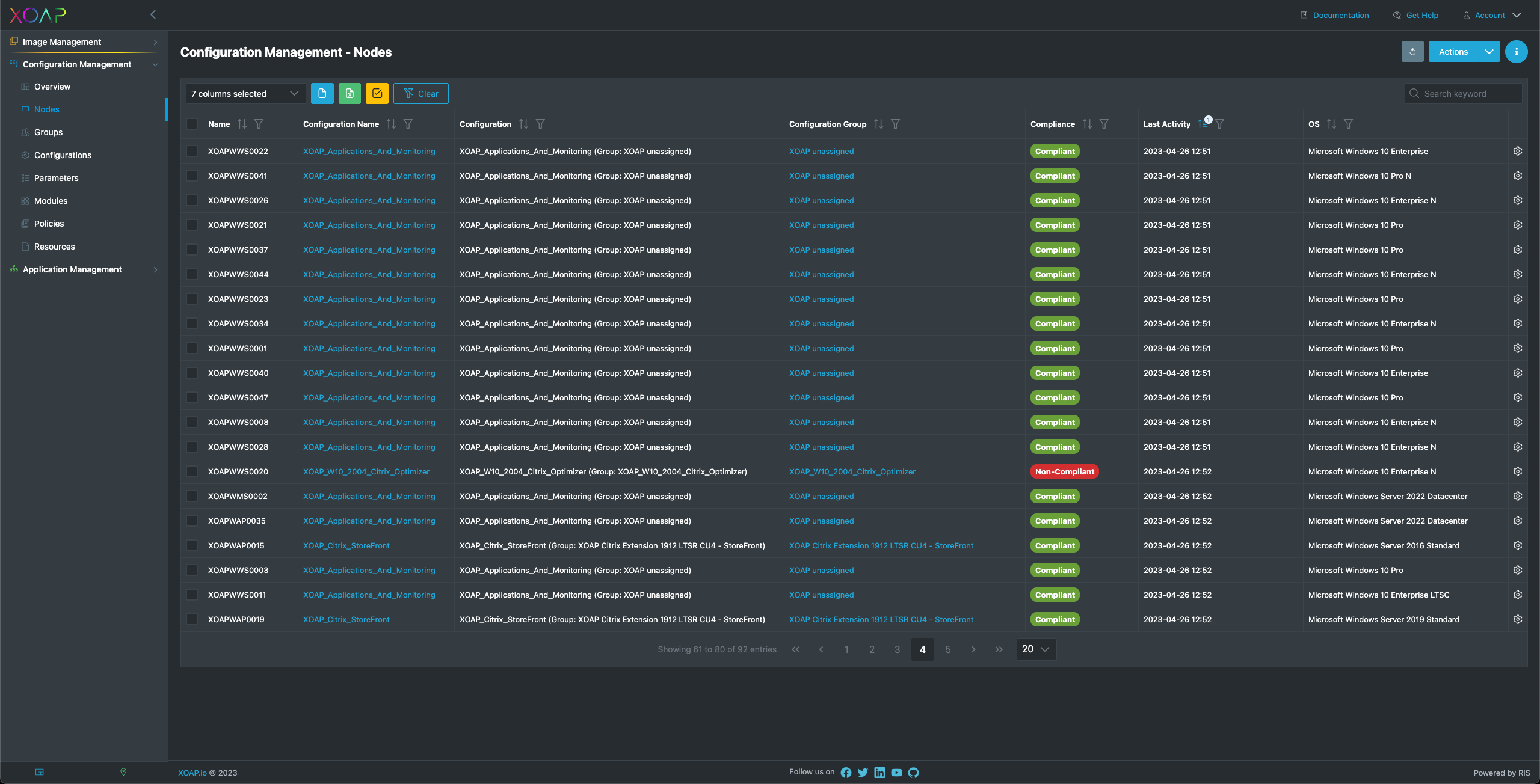 Nodes In Config.XO | XOAP Docs