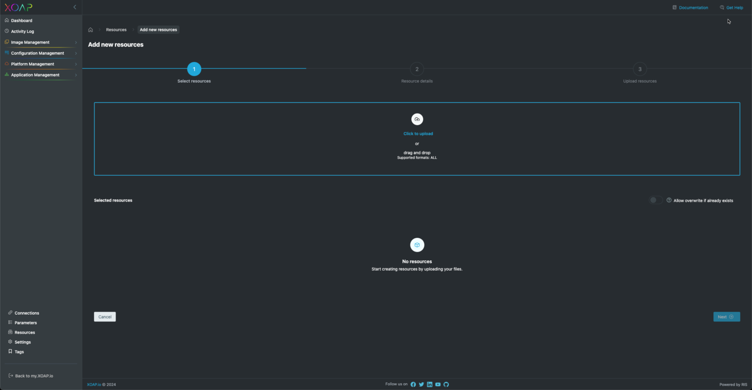 Resources | XOAP Docs