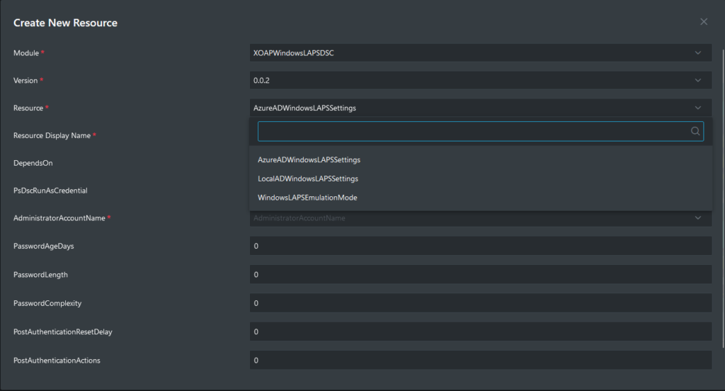 Resources for LAPS in XOAP