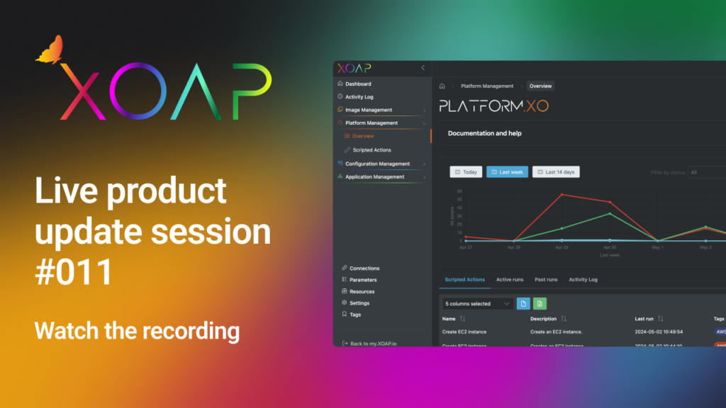 XOAP Product updates live event 11