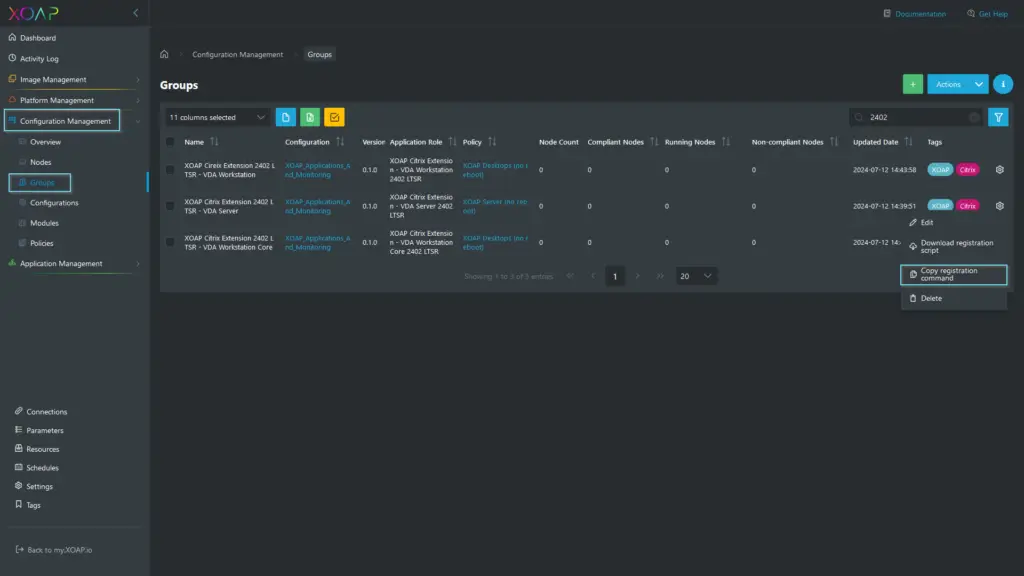 VDA security issue solved by XOAP, Step 3