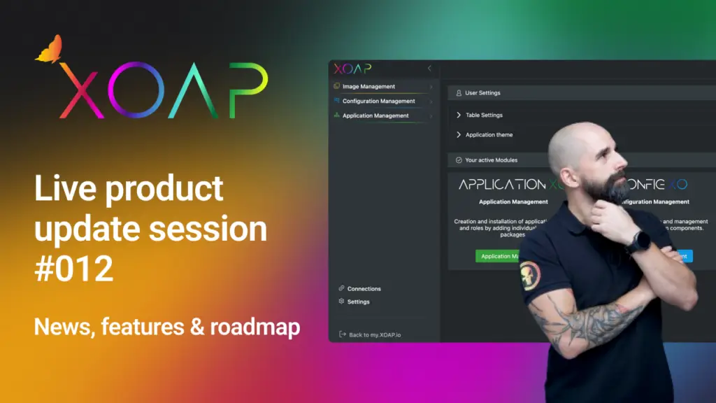 XOAP live product update session 012