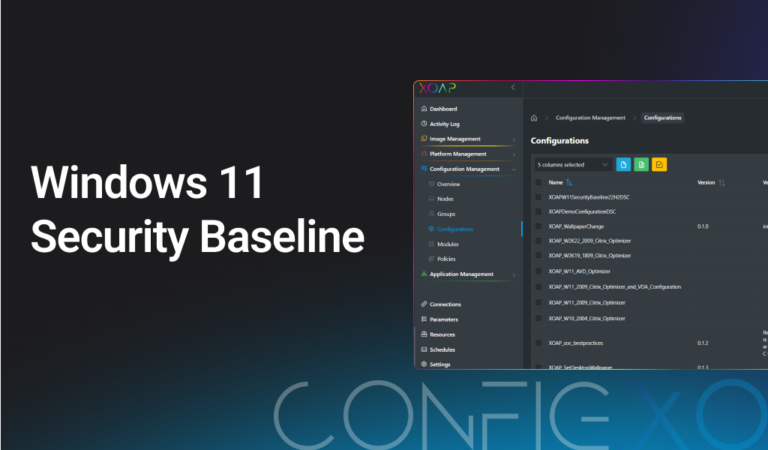 Achieve Windows 11 security with XOAP baseline