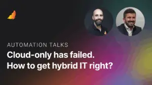 XOAP Automation Talks | Podcast on hybrid, cloud and beyond | Ep. 01