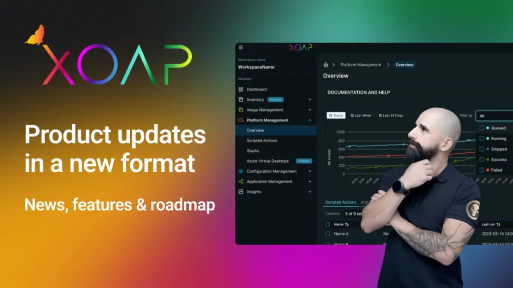 XOAP product updates now in a new format