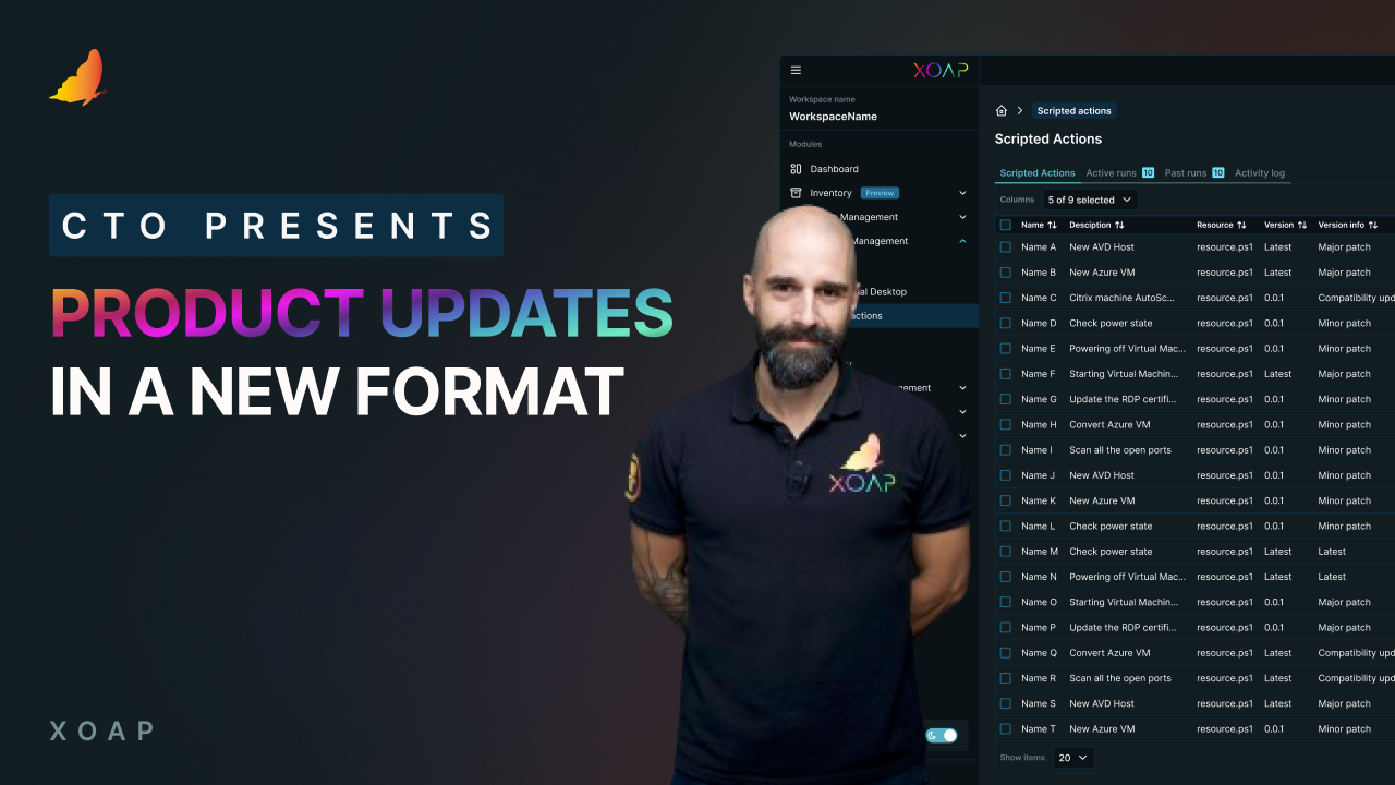 XOAP product updates now in a new format | XOAP