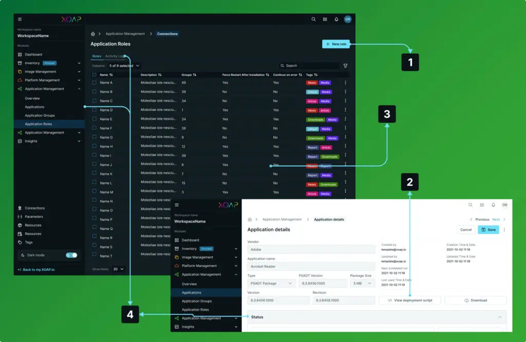 Application Management explained