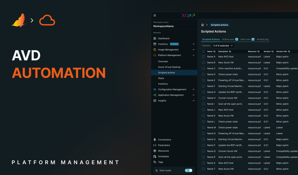 Automate your entire AVD environment | XOAP