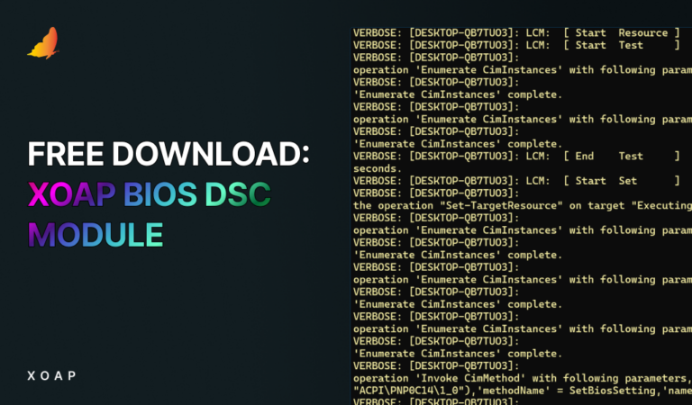 XOAP BIOS DSC module