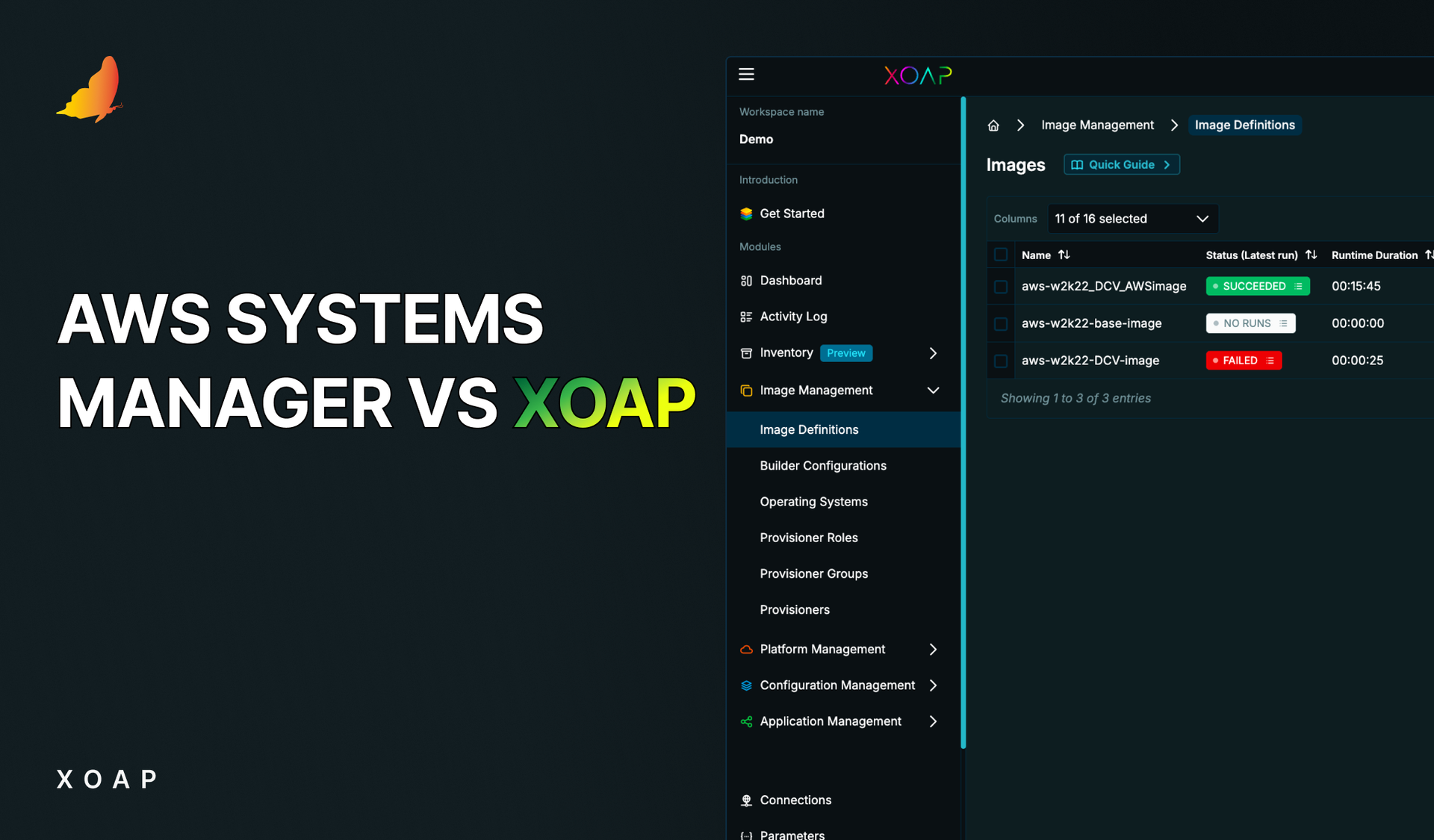 AWS SSM vs XOAP